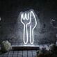 Knife and Fork Neon Sign
