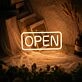 "OPEN" LED Neon Sign