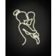 Mother and Child Neon Sign