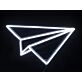 Paper Plane Neon Sign