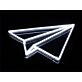 Paper Plane Neon Sign
