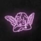 Sleeping Angel Cupid Neon Sign