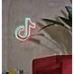 TIKTOK Green and Red Neon Sign