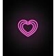 Triple Hearts Neon Sign