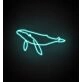 Whale Neon Sign
