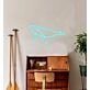Whale Neon Sign