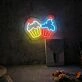 Cupcakes Neon Sign
