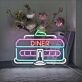 Diner Car 1950 Neon Sign