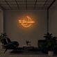 TO THE MOON V2" LED Neon Sign