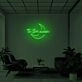 TO THE MOON V2" LED Neon Sign