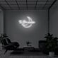 TO THE MOON V2" LED Neon Sign