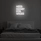 "NEED MONEY FOR SHOES" LED Neon Sign