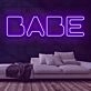 BABE Neon Sign
