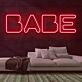 BABE Neon Sign
