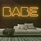 BABE Neon Sign