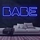BABE Neon Sign