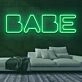 BABE Neon Sign