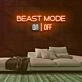 Beast Mode Neon Sign