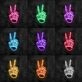 Bone Hand Neon Sign