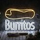 Burritos Neon Sign
