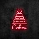 Cake Neon Sign