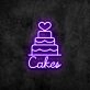 Cake Neon Sign