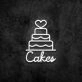 Cake Neon Sign