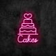 Cake Neon Sign