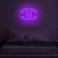 "CC" LED Neon Sign