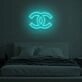 "CC" LED Neon Sign