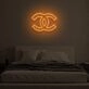 "CC" LED Neon Sign