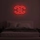 "CC" LED Neon Sign