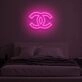"CC" LED Neon Sign