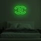 "CC" LED Neon Sign