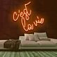 Cest La Vie Neon Sign