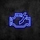 Check Engine Neon Sign