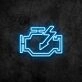 Check Engine Neon Sign