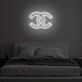 "CC" LED Neon Sign
