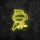 Coffee Pot Neon Sign