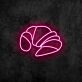 Croissant Neon Sign