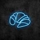 Croissant Neon Sign