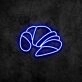Croissant Neon Sign