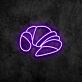 Croissant Neon Sign
