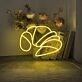 Croissant Neon Sign