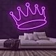 Crowned King Neon Sign