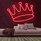Crowned King Neon Sign