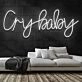 Cry Baby Neon Sign