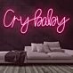 Cry Baby Neon Sign