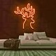 Deer Head Neon Sign