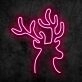 Deer Head Neon Sign